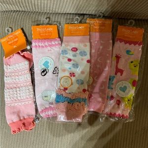 Baby legs baby girl leg warmers 0-3